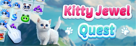 Image of Kitty Jewel Quest game