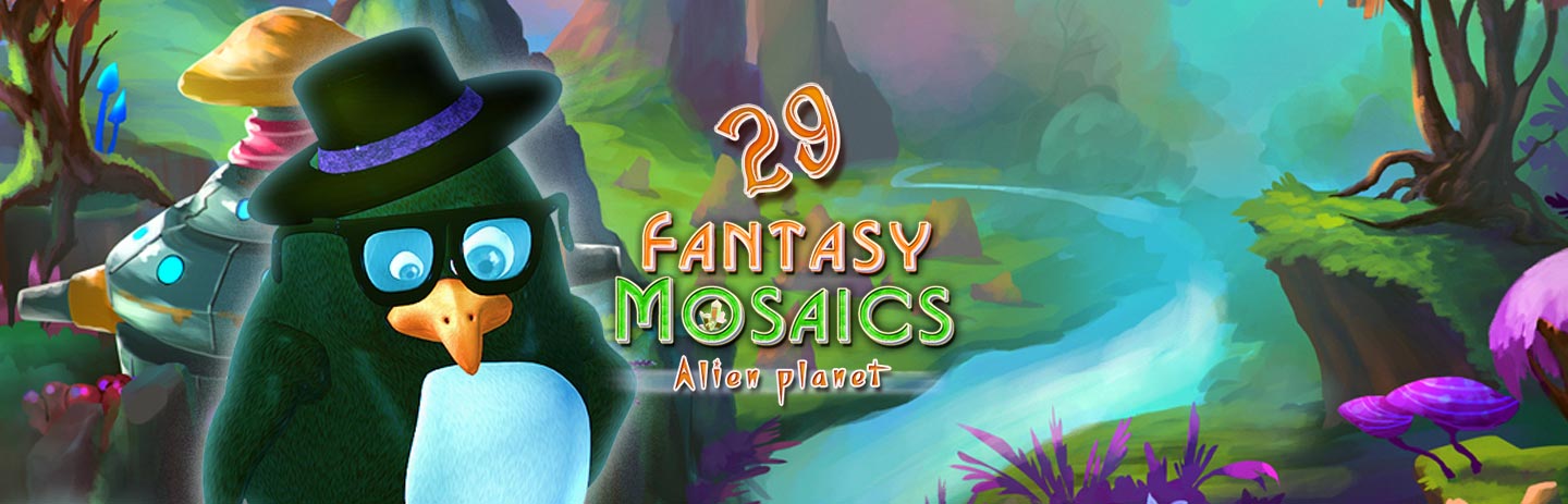 Fantasy Mosaics 29: Alien Planet